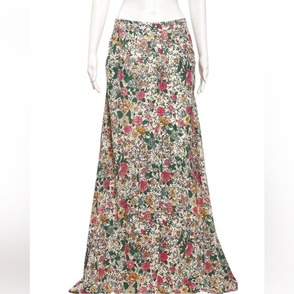 AUGUSTE THE LABEL Spring Rose Wylde Floral High Waisted Maxi Skirt - Picture 14 of 16